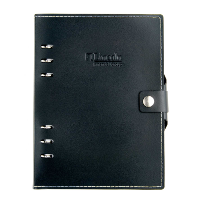 Infinity Leather Sleek Design Journal - 5.5"x8.5"