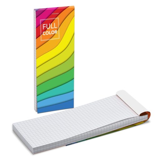3" x 8" Full Color Sierra Jotter Notepad - FSC Certified