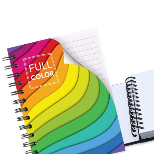 5.25" x 8.25" Full Color Value Spiral Journal