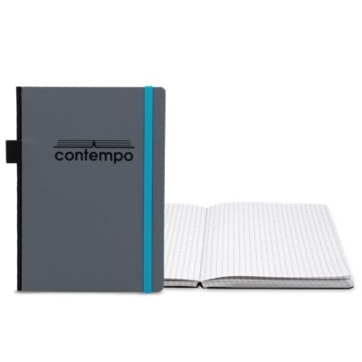 Boardroom Contempo Bookbound Journal 5" x 7" with Matching Flat Elastic Closure-1