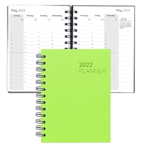 Boardroom Faux Leather Spiral Weekly Planner-5