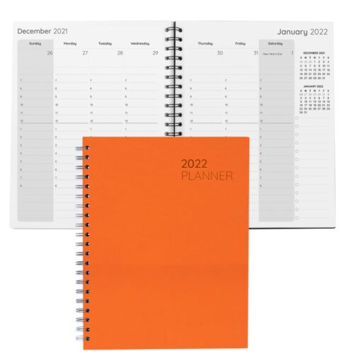 Boardroom Faux Leather Spiral Weekly Planner-7