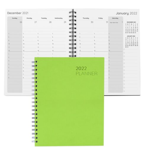 Boardroom Faux Leather Spiral Weekly Planner-8