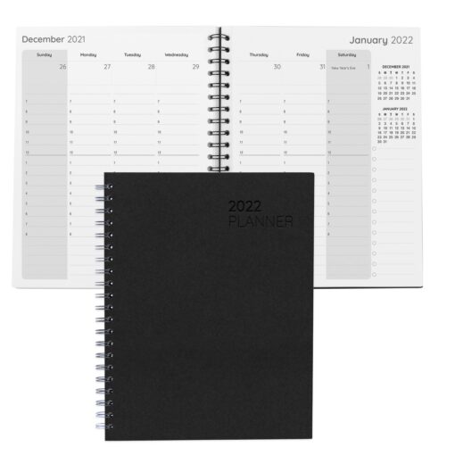 Boardroom Faux Leather Spiral Weekly Planner-9