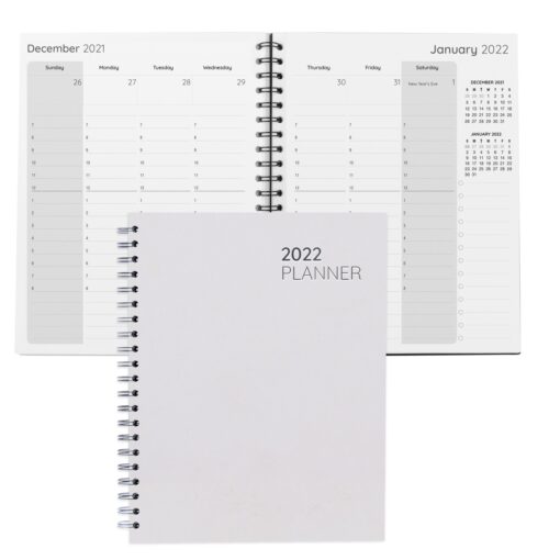 Large Full Color Spiral Weekly Planner notebook 8.5" x 11"-2