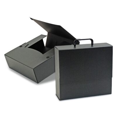Large Portfolio Briefcase Style w/ Elastic (13"x12"x4")-1
