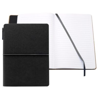 4" x 6" Black RIO Soft Touch Journal-1