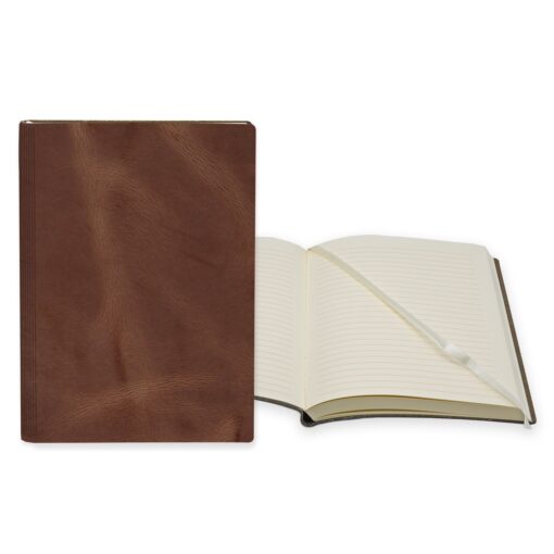 5.75" x 8.5" Leather Bookbound Journal-9