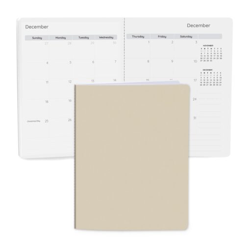 Senzabrite Faux Leather Commuter Monthly Planner-1