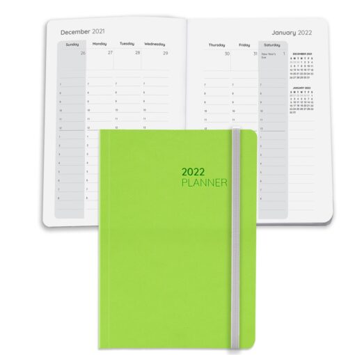 Senzabrite Faux Leather Perfect Bound Weekly Planner Journal Book-3