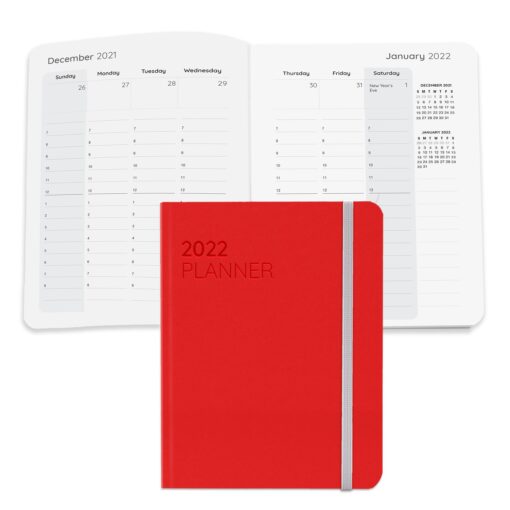 Senzabrite Faux Leather Perfect Bound Weekly Planner Journal Book-2