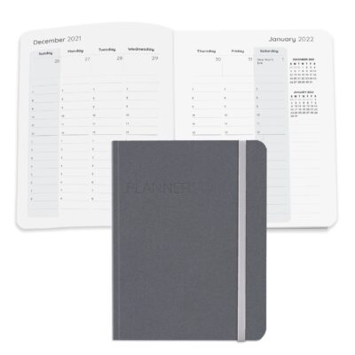 Senzabrite Faux Leather Perfect Bound Weekly Planner Journal Book-1