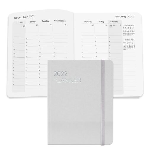 Senzabrite Faux Leather Perfect Bound Weekly Planner Journal Book-9