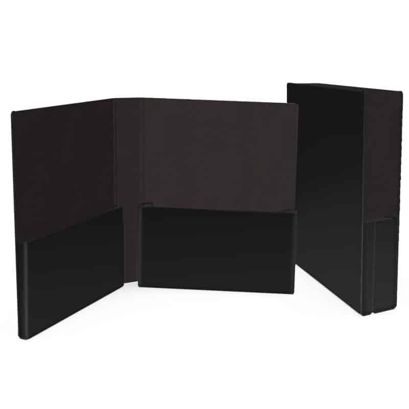 Custom 2-Pocket Portfolio Folder (9.75"x11.5"x1.875") - 8