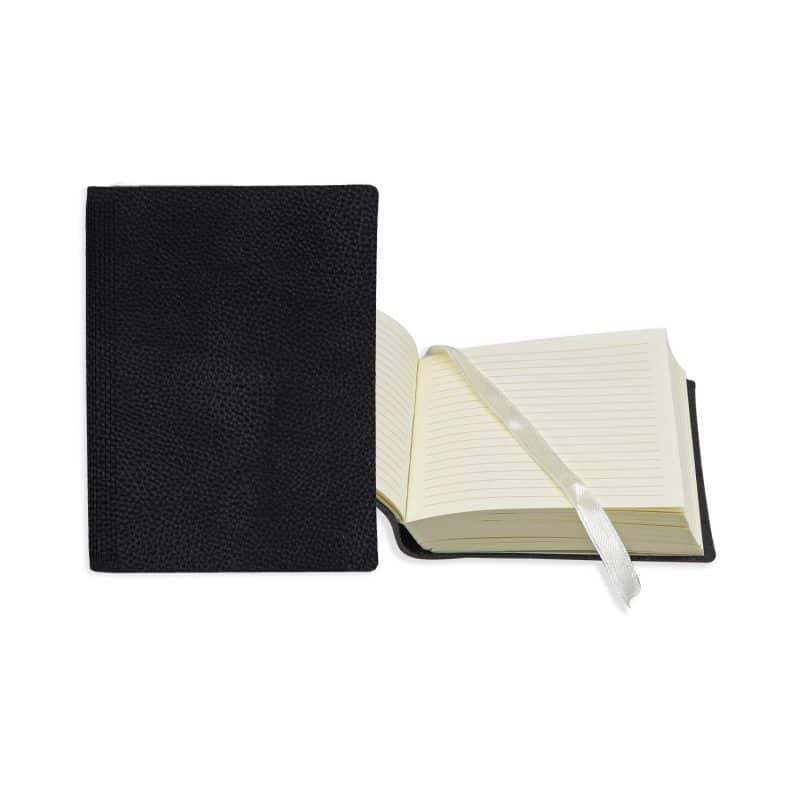 Custom 3" x 4" Leather Bookbound Journal - 4