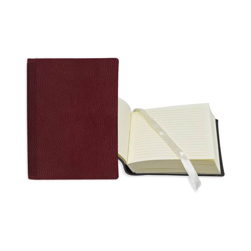 Custom 3" x 4" Leather Bookbound Journal - 5