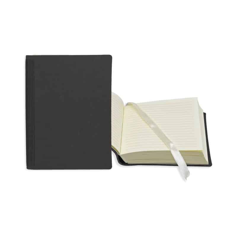Custom 3" x 4" Leather Bookbound Journal - 6