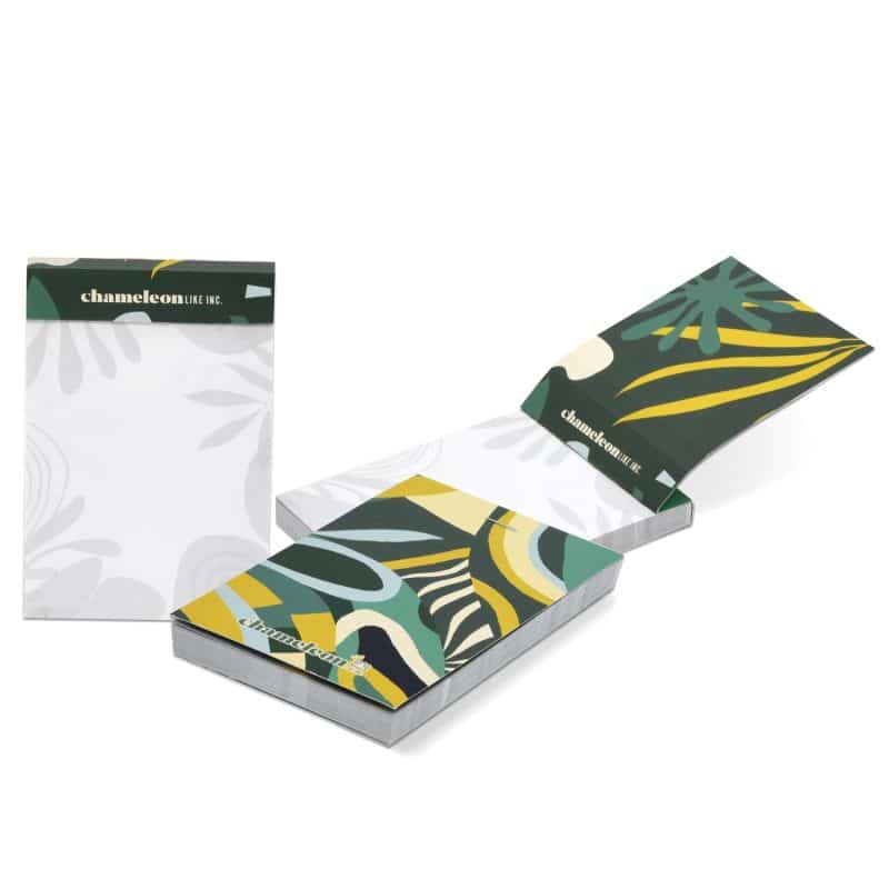 Custom 3.5" x 5" Full Color Sierra Jotter Notepad - FSC Certified - 1