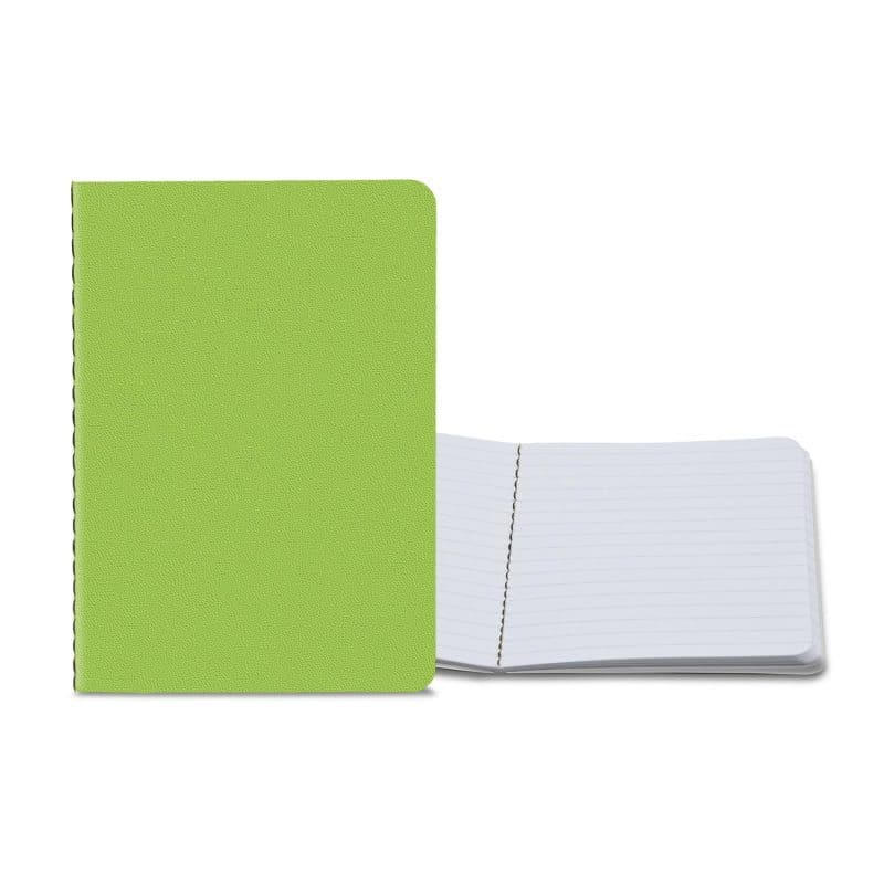 Custom 3.5" x 5" Senzabrite Stitched Commuter Journal - 2