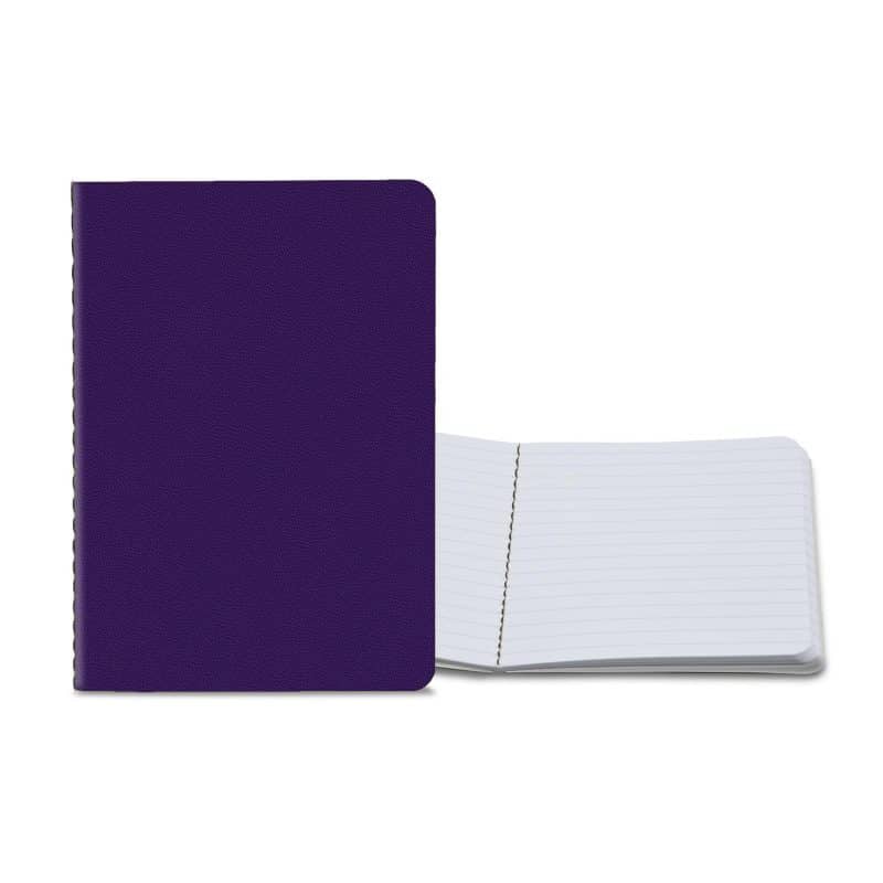 Custom 3.5" x 5" Senzabrite Stitched Commuter Journal - 5