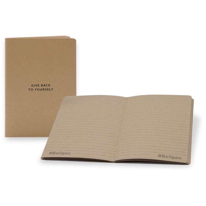 Custom 5" x 7" All Kraft Commuter Stitched Journal - 2