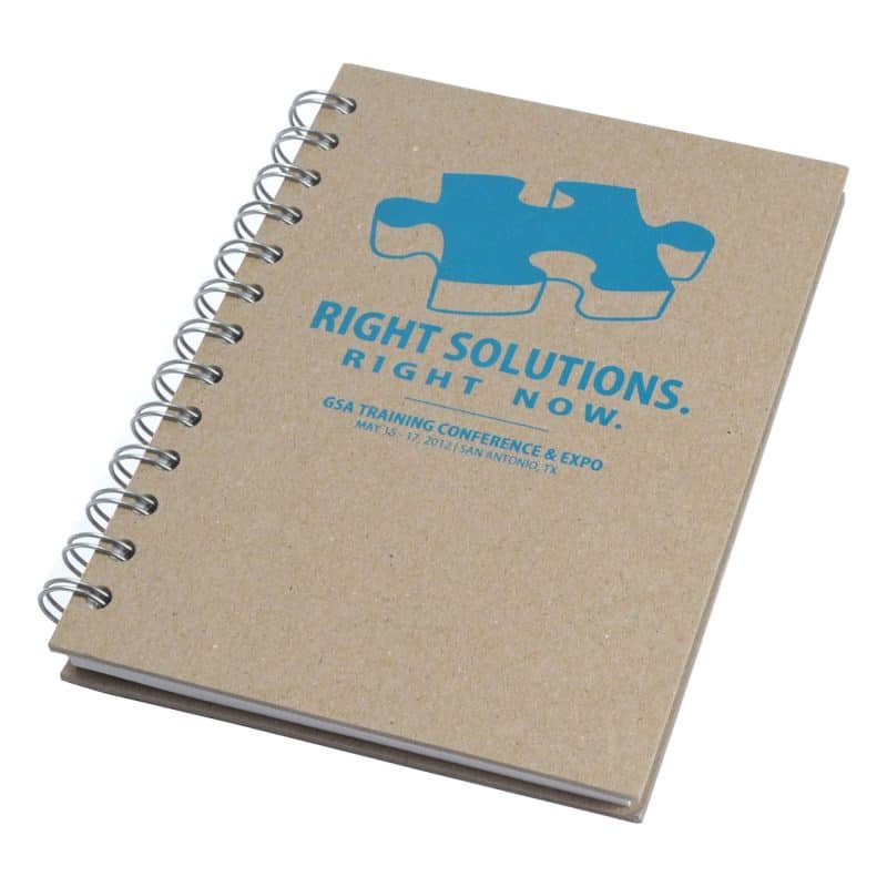 Custom 5" x 7" Classic Spiral Journal Notebook - 4
