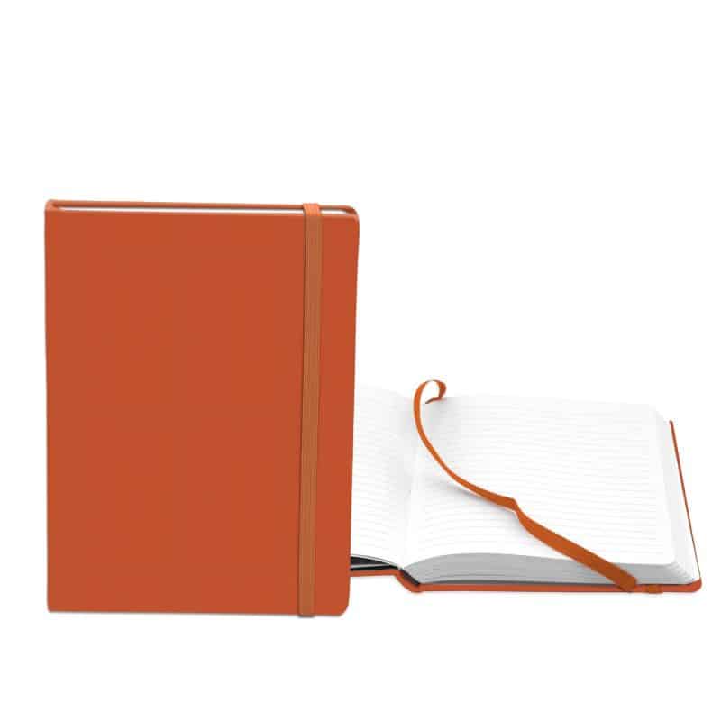 Custom 5" x 7" Everest Senzabrite Faux Leather Hardcover journal - 3