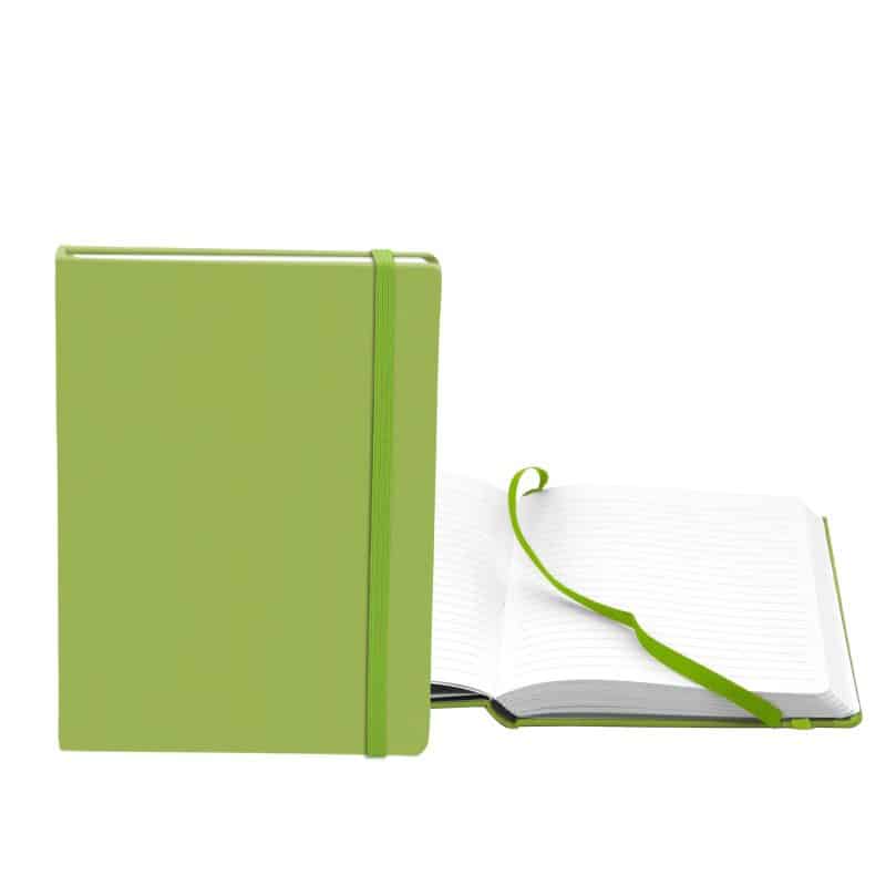 Custom 5" x 7" Everest Senzabrite Faux Leather Hardcover journal - 4
