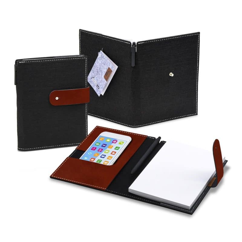 Custom 5" x 7" Feltro Collection Refillable Journal Set - 4