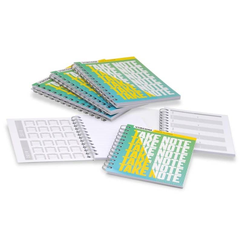 Custom 5" x 7" Full Color Value Spiral Journal - 3