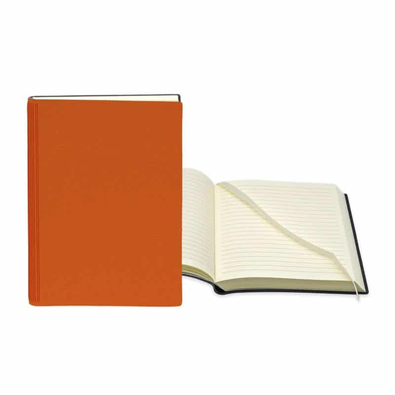 Custom 5" x 7" Leather Bookbound Journal - 1