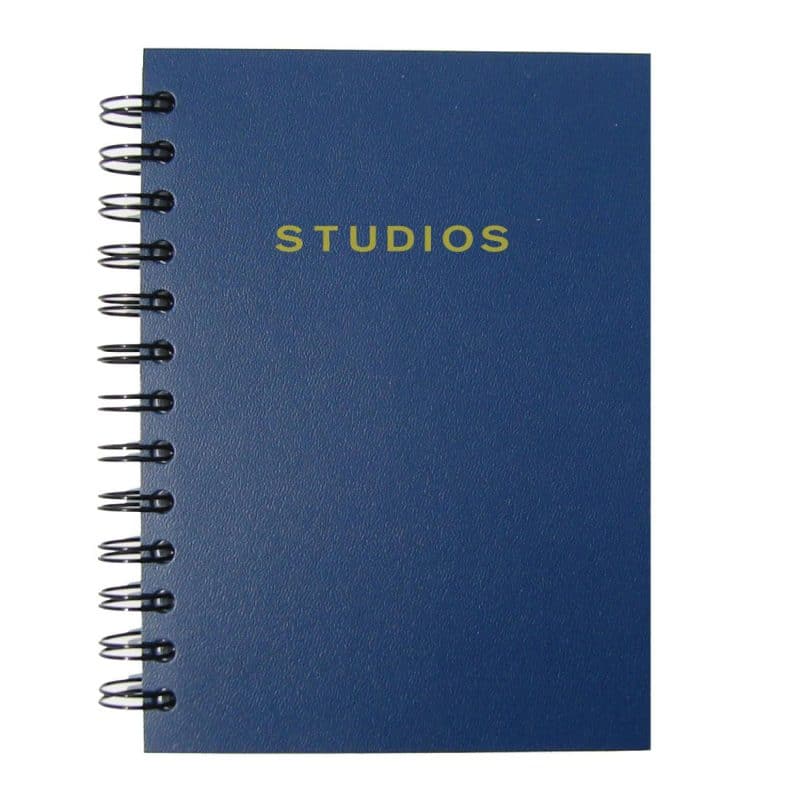 Custom 5" x 7" Premium Leather Spiral Journal - 1