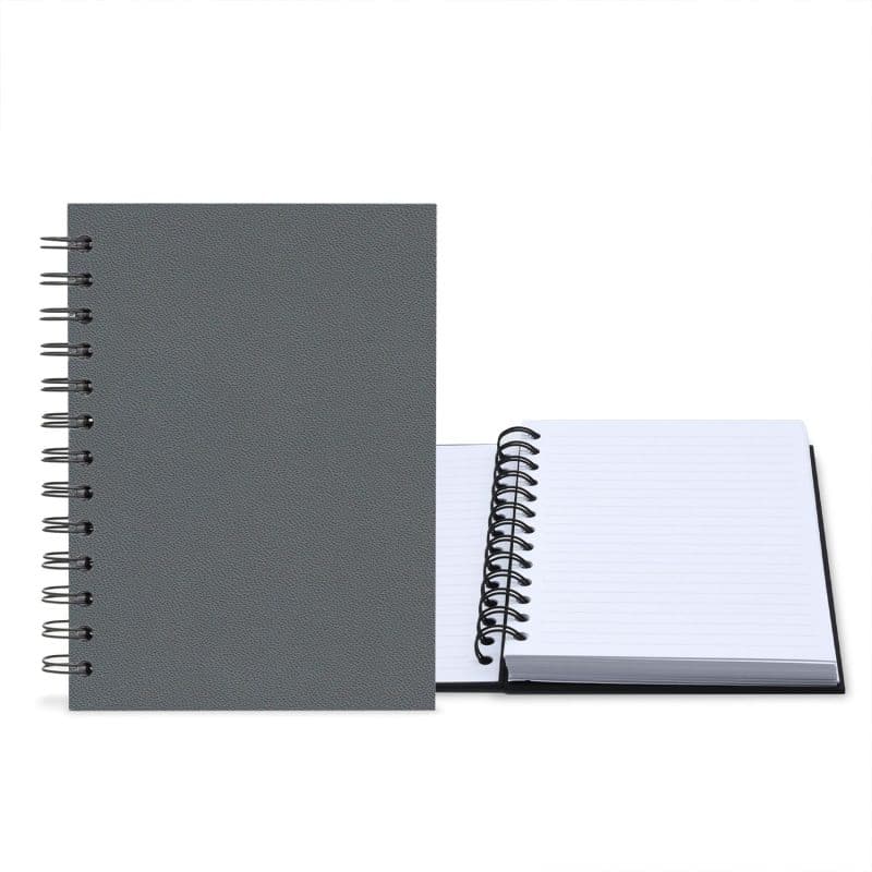Custom 5" x 7" Senzabrite Medium Spiral Journal - 2