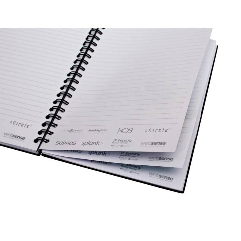 Custom 5.25" x 8.25" Classic Spiral Journal - 8