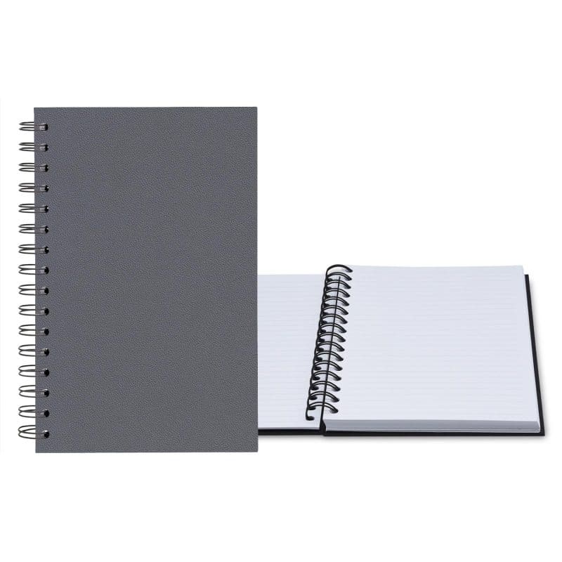 Custom 5.25" x 8.25" Senzabrite Medium Spiral Journal - 2