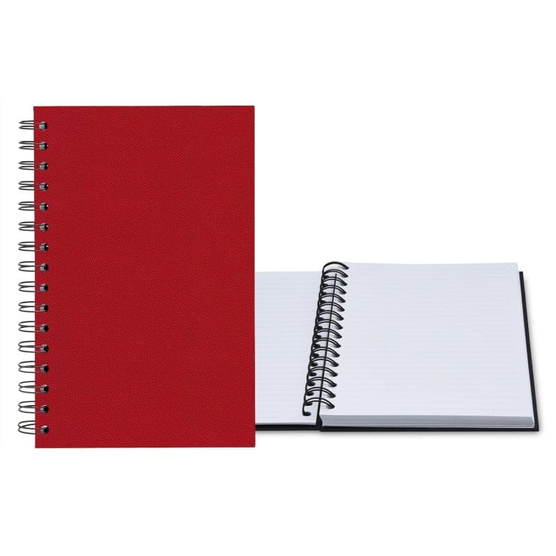 Custom 5.25" x 8.25" Senzabrite Medium Spiral Journal - 6