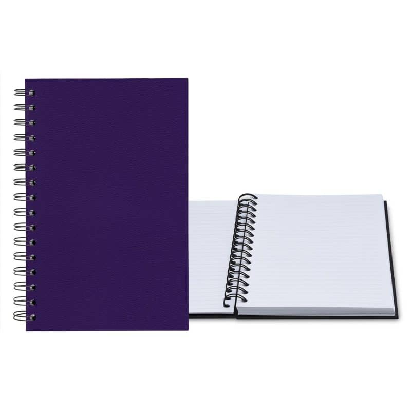 Custom 5.25" x 8.25" Senzabrite Medium Spiral Journal - 7