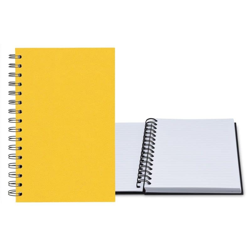 Custom 5.25" x 8.25" Senzabrite Medium Spiral Journal - 9