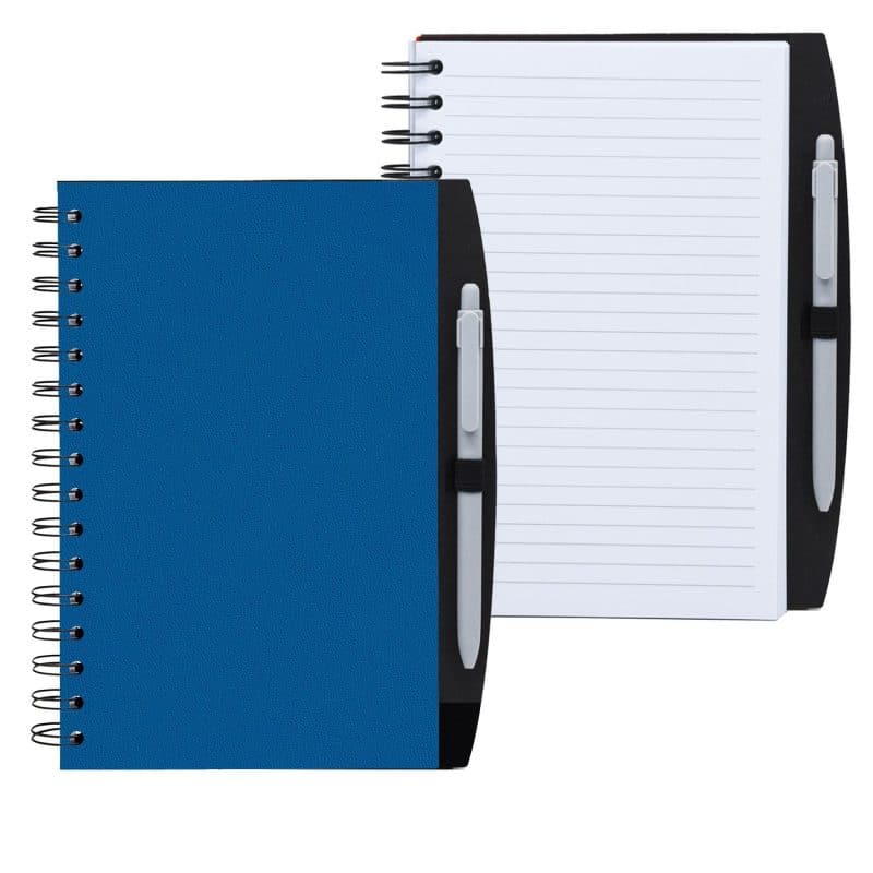 Custom 5.25" x 8.25" Spiral Journal with Pen - 6