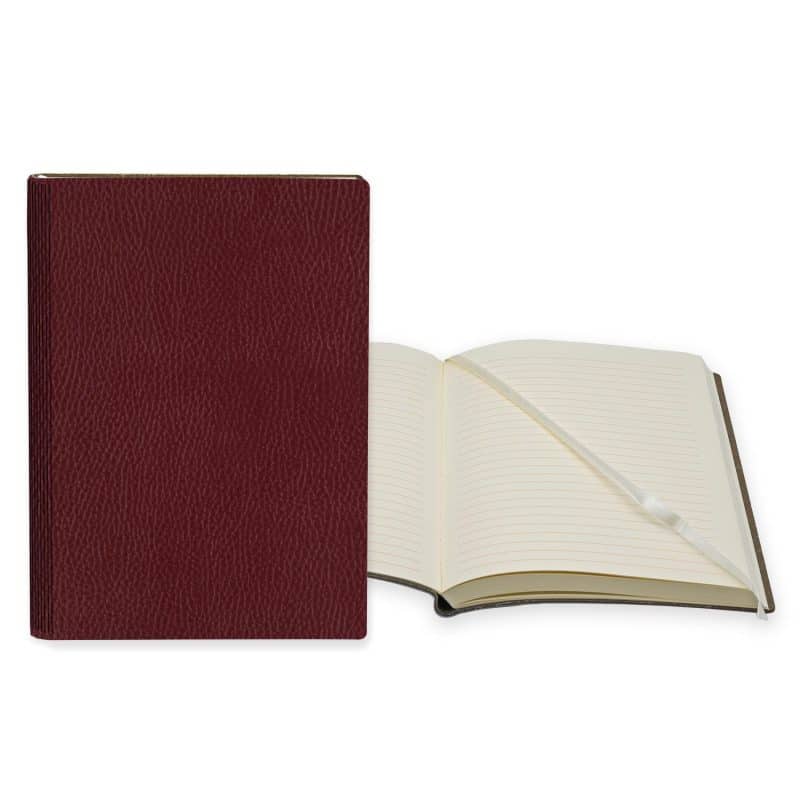 Custom 5.75" x 8.5" Leather Bookbound Journal - 3