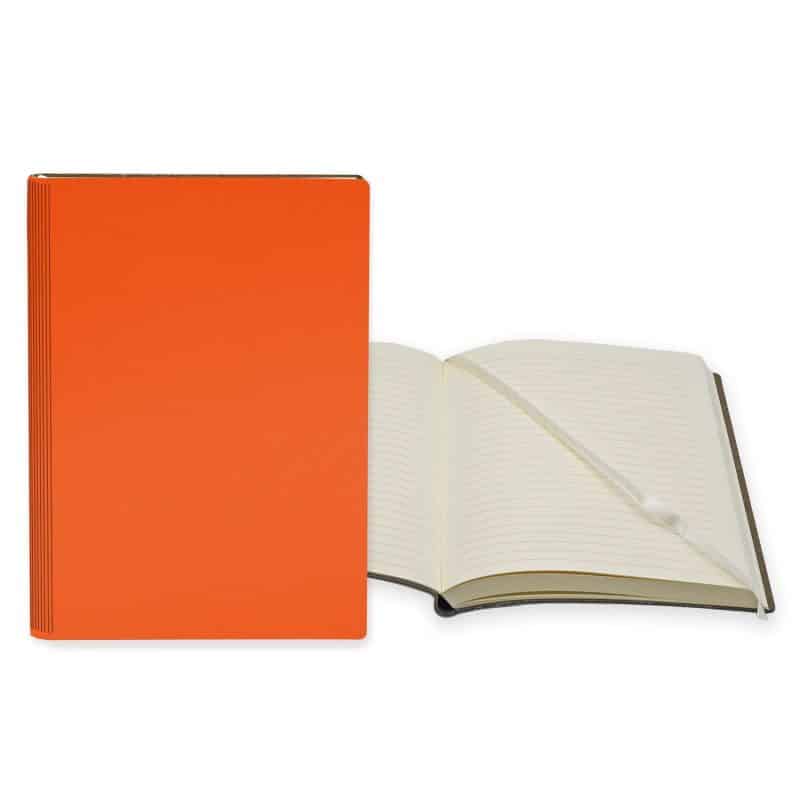 Custom 5.75" x 8.5" Leather Bookbound Journal - 4