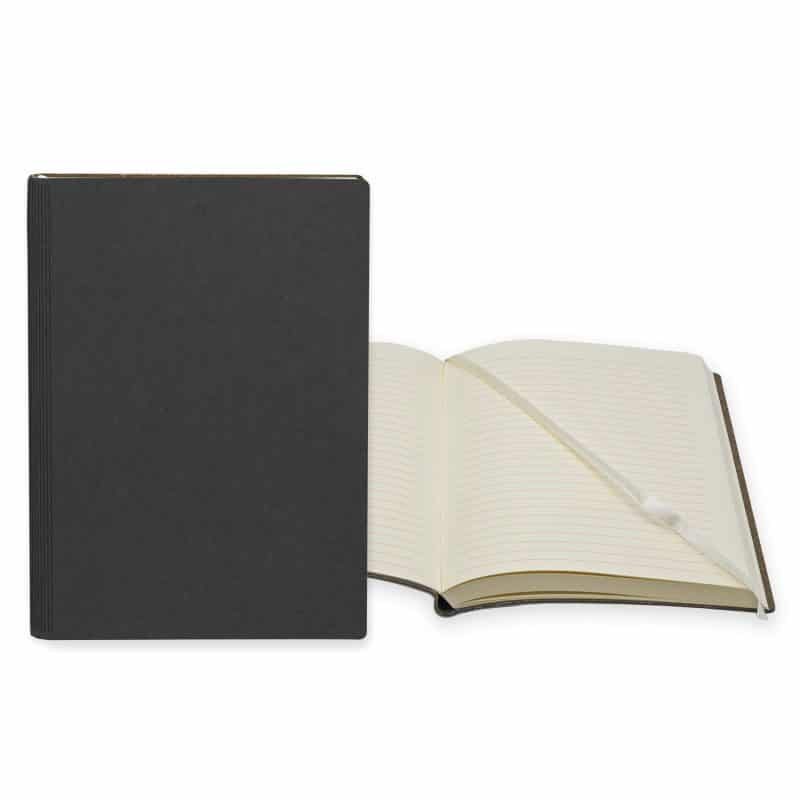 Custom 5.75" x 8.5" Leather Bookbound Journal - 5