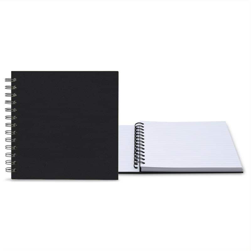 Custom 7" x 7" Senzabrite Square Spiral Journal - 1