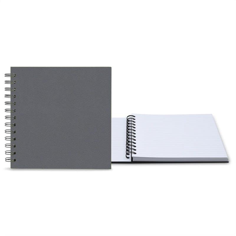 Custom 7" x 7" Senzabrite Square Spiral Journal - 2