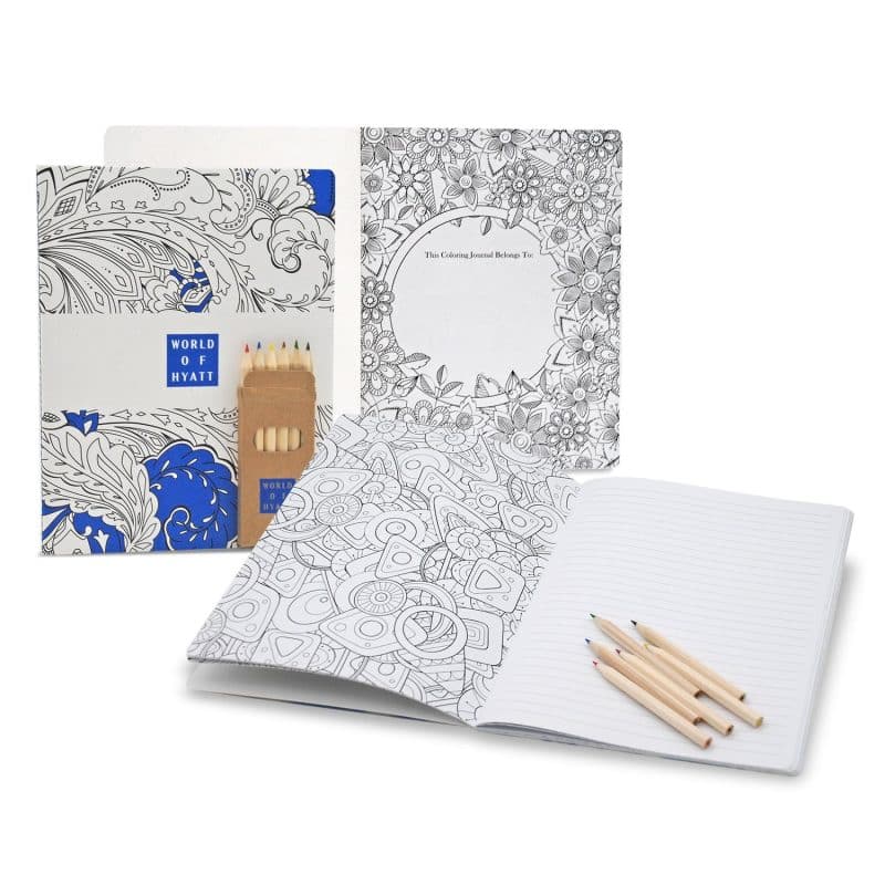 Custom 7" x 9" COLORING JOURNAL 48 pages - 2