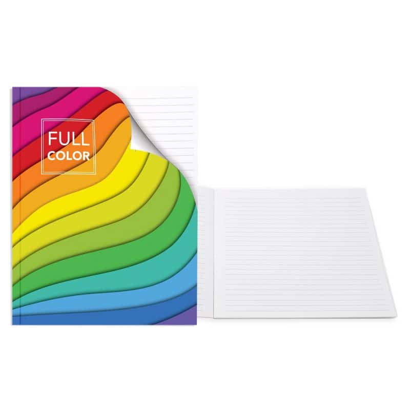 Custom 7" x 9" Full Color Value Perfect Bound Journal - 1