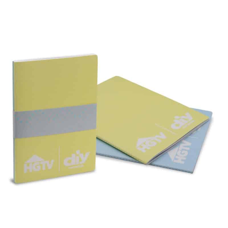 Custom 7" x 9" Set of 2 Commuter Stitched Journals - 2