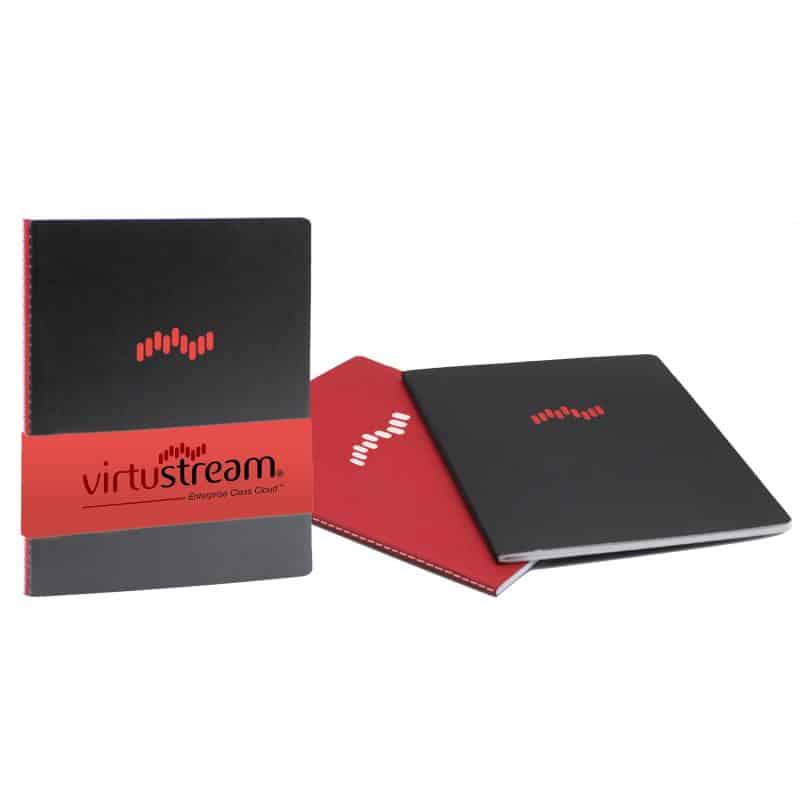 Custom 7" x 9" Set of 2 Commuter Stitched Journals - 3