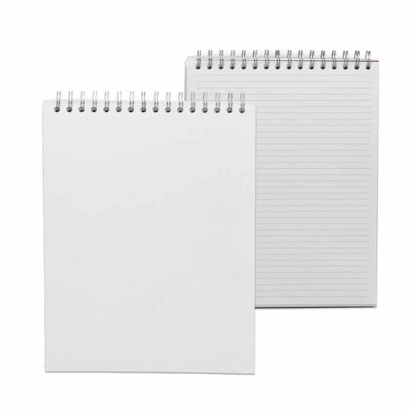 Custom 8.5" x 11" Classic Spiral Jotter - 1
