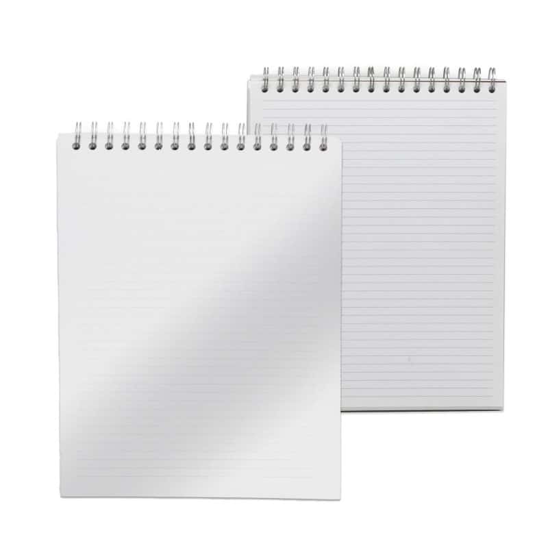 Custom 8.5" x 11" Classic Spiral Jotter - 4